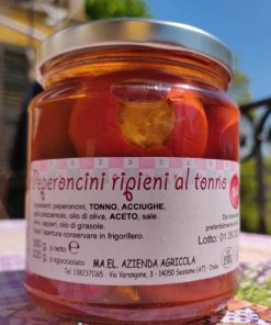 Peperoncini ripieni al Tonno