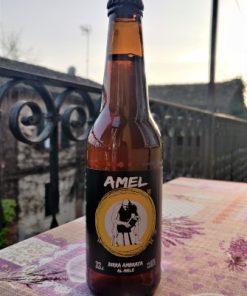 Birra Ambrata al Miele Amel – 8% VOL