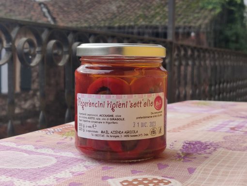 Peperoncini ripieni sott'olio