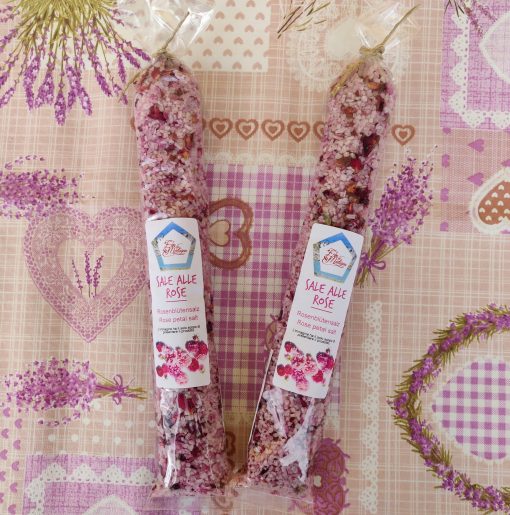 Sale ai petali di Rosa - sacchetto lungo