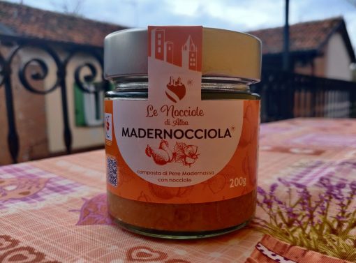 Madernocciola - composta di Pera Madernassa e pasta di Nocciole