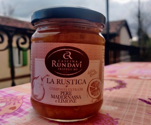 La Rustica - Composta extra di Pera Madernassa e Limone senza zuccheri aggiunti