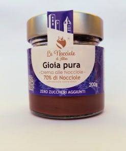 Gioia Pura - crema alle nocciole senza zucchero aggiunto